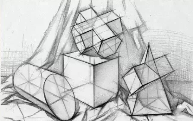 为什么学素描一定要从画几何体开始？