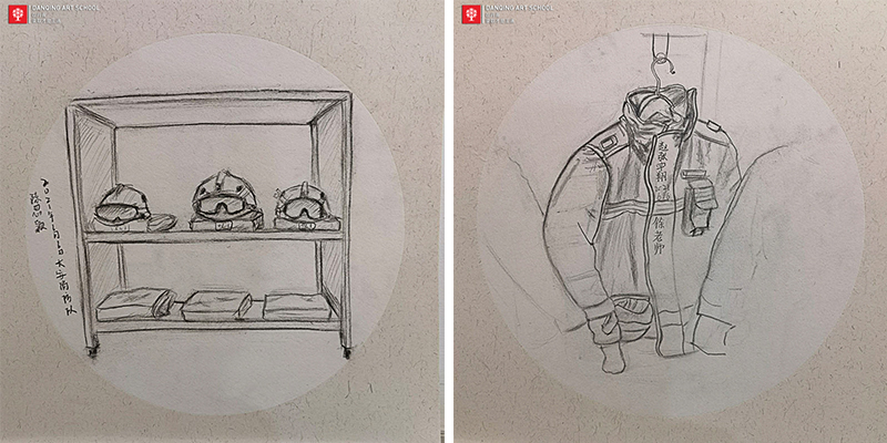 丹青美育 | 走进消防支队，致敬最可爱的人！