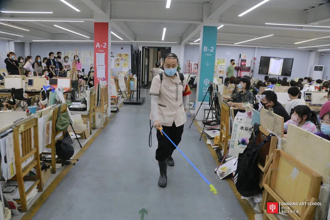 丹青易考新型冠状病毒预防相关工作