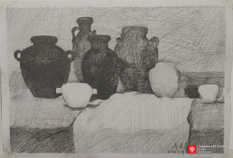 【西安画室】高考美术培训素描教学