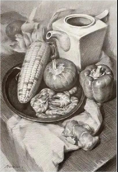 西安美术艺考集训|素描提分小技巧