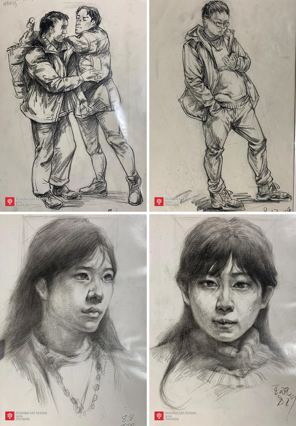 丹青易考王观鸿玥艺考中期的进阶之路