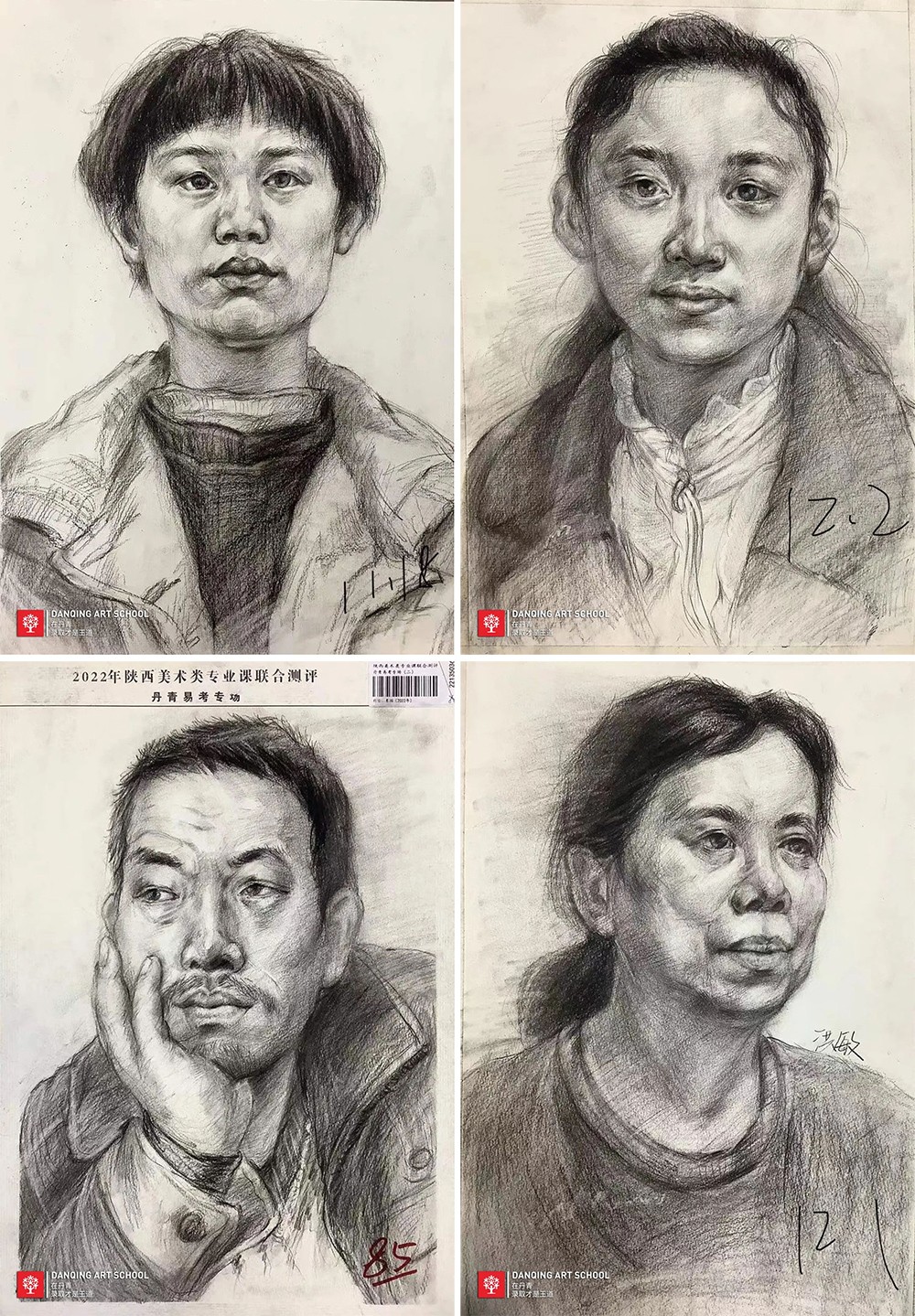 2022届丹青学子洪敏后期作画