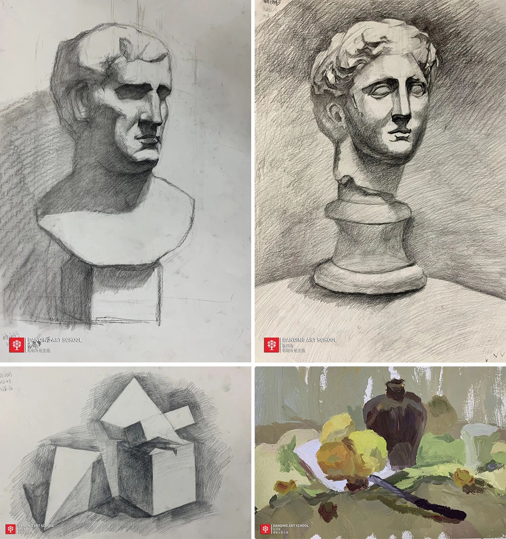 丹青易考学子杨涵轲前期作业