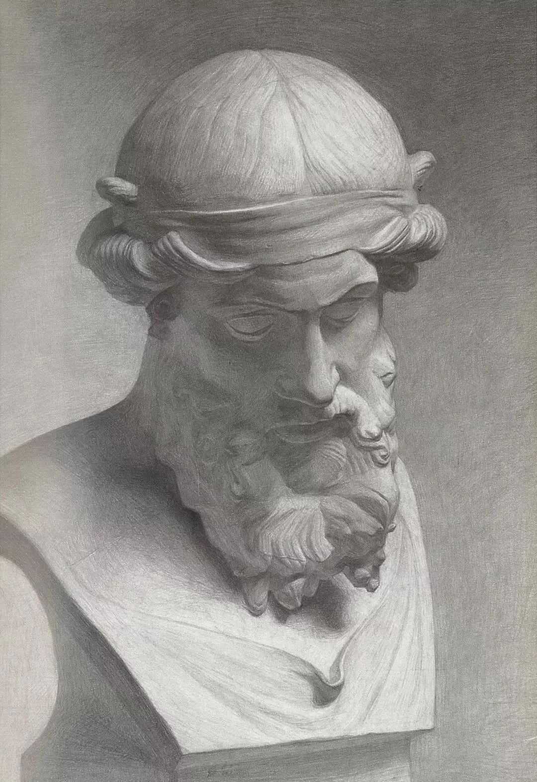 美术生绘画素描石膏像