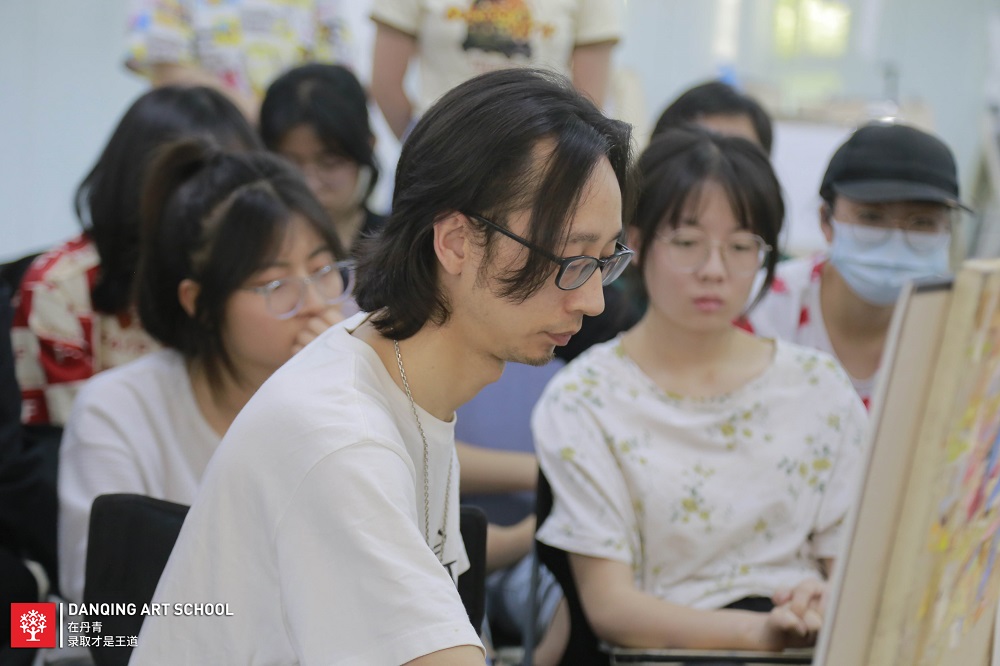 色彩静物中枯笔技法步骤教学