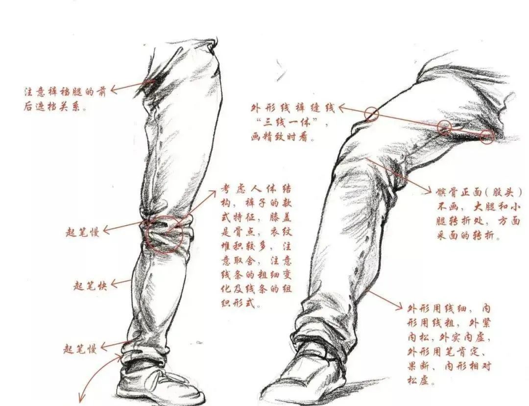 轮廓线很重要 