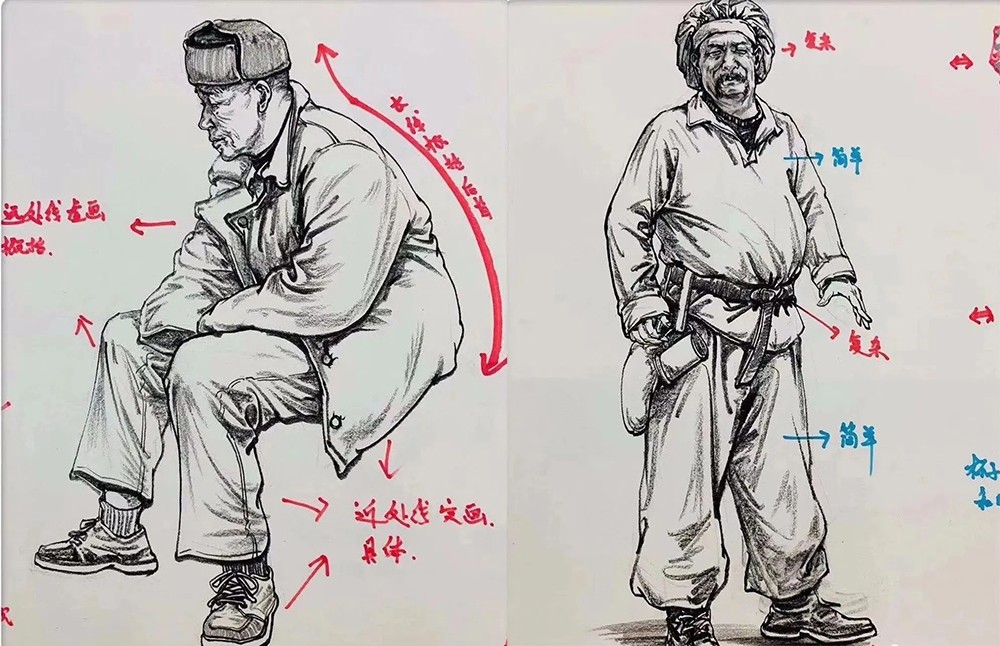 如何画出轮廓线的光影节奏 
