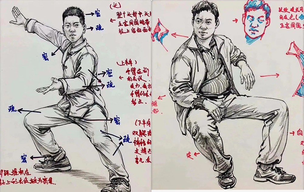 如何画出轮廓线的光影节奏 