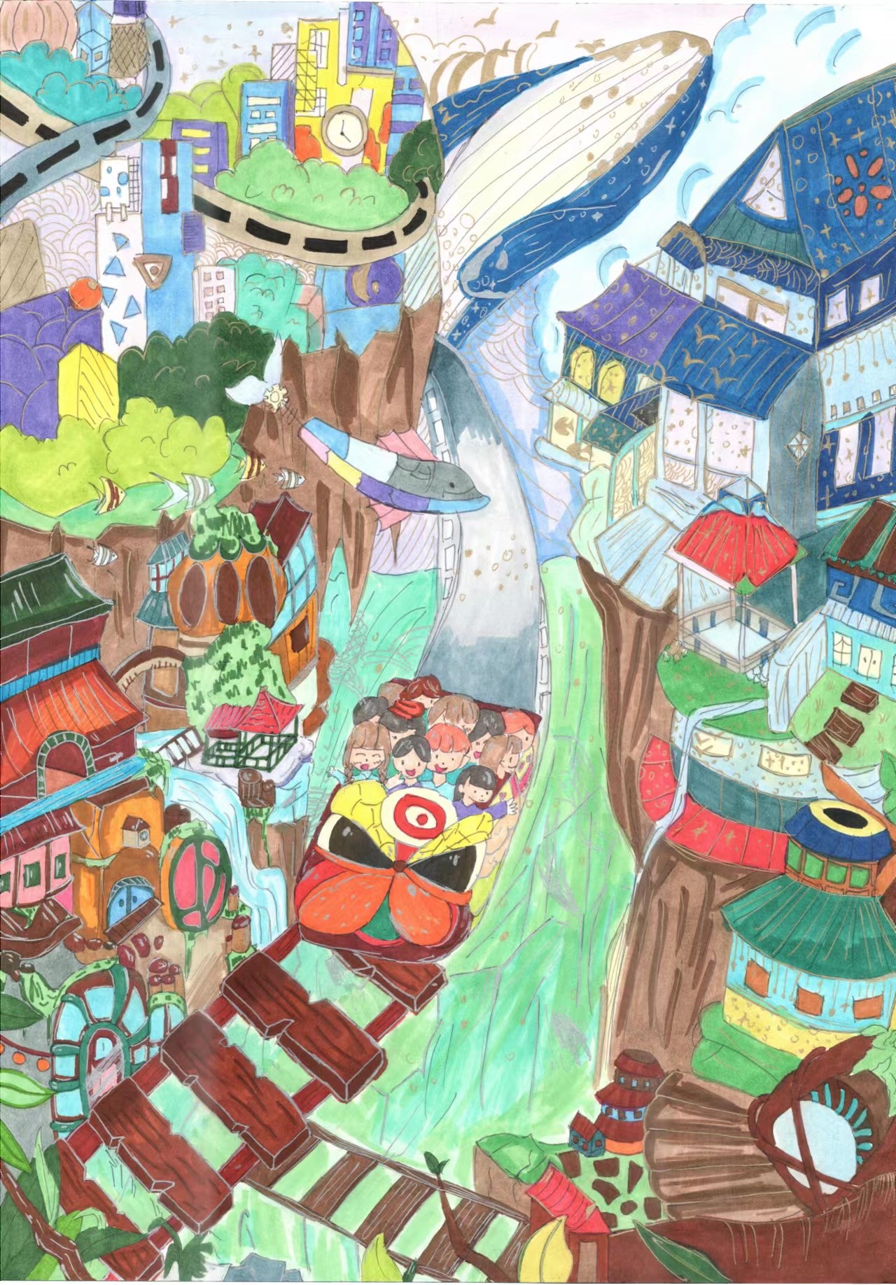 杨漾同学参赛作品与获奖证书
