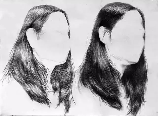如何让你的素描头发，看起来不死板粗糙，有质感