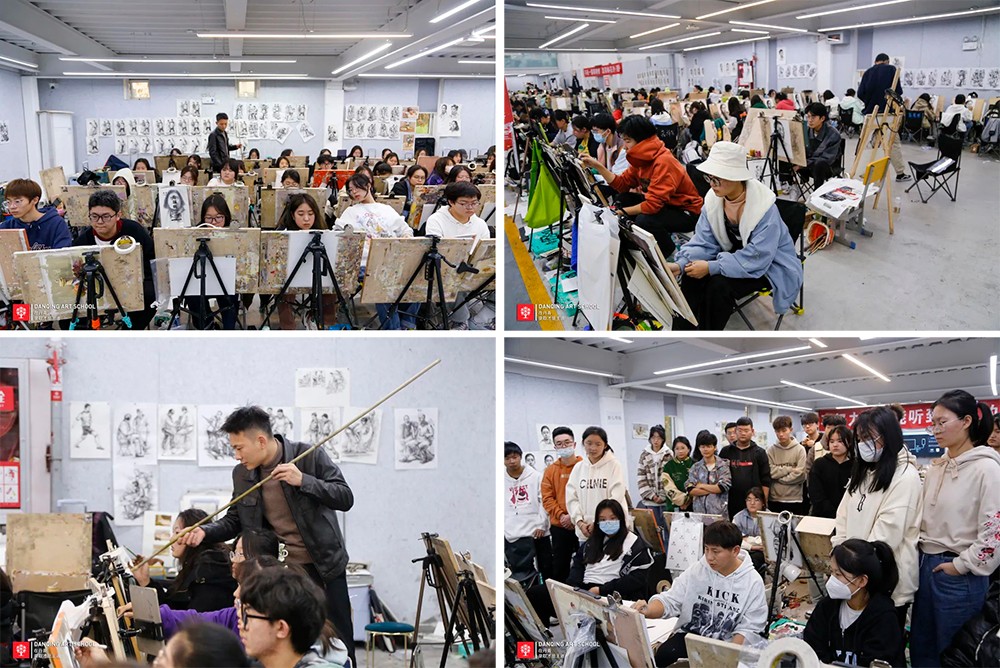 在联考冲刺阶段美术生的日常！