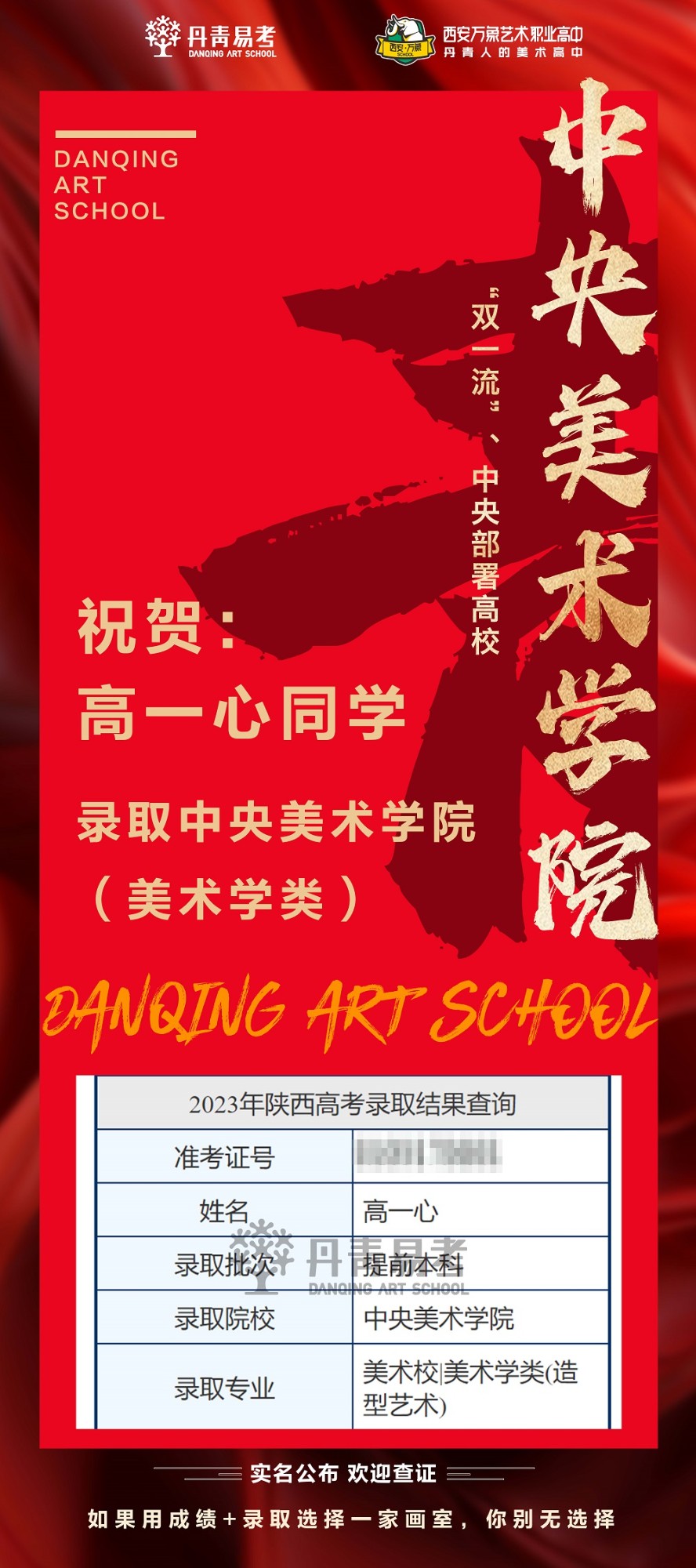 中央美术学院录取丹青学子高一心.jpg