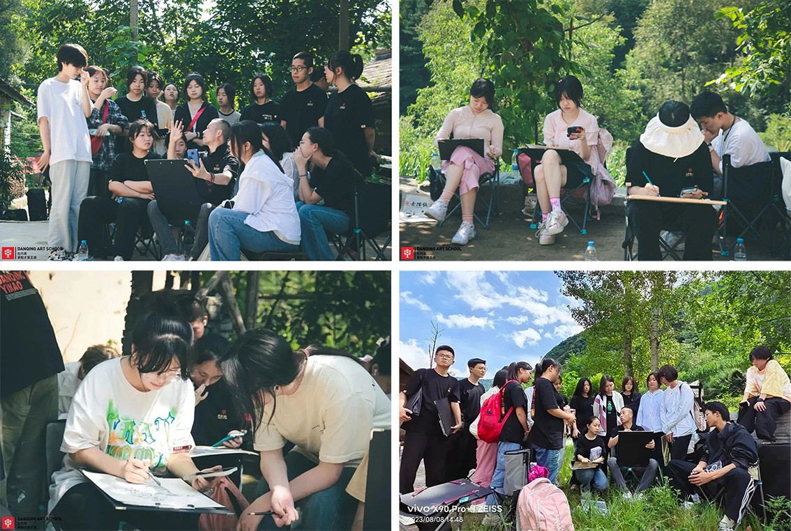 丹青易考暑假班华山写生.jpg