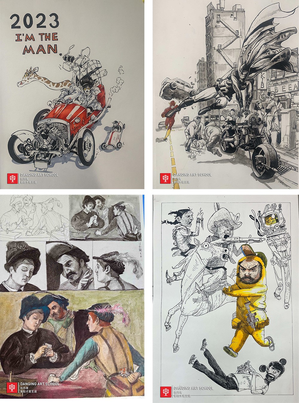 勇攀顶峰丹青易考暑假班结业作品展——速写作品篇 (7).jpg